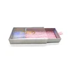 SY shuying custom holographic eyelash empty drawer box private label