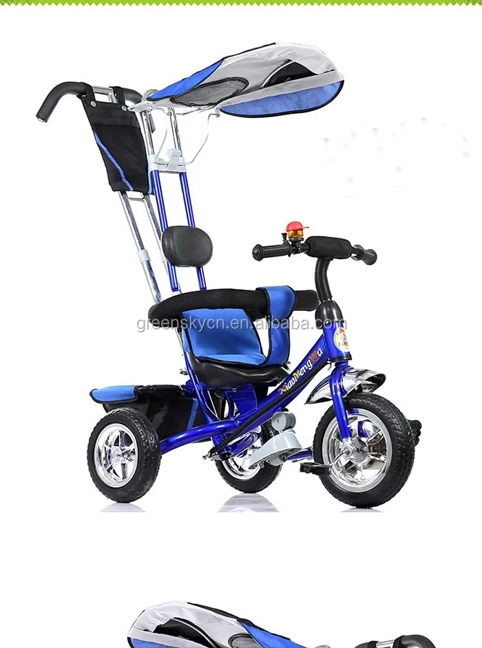 2017 Simple Plastic Tricycle Kids With Back Seat/used Baby Tricycle For Sale/cheap Kids Ride On