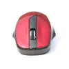 2019 Amazon popular selling 2.4G wireless Dry battery optical mouse with rubber or PU or UV oil painting V9