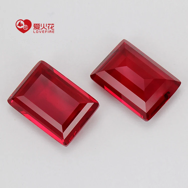 Wuzhou Wholesale Loose Gemstones 3a Rectangle Shape Gem Stone 4*6mm