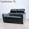Luxury Alibaba Furniture Aluminum Sheet Modern Leather Sofa For Hotel