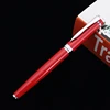 new High quality luxury silver red white black color personalized souvenir metal stainless steel roller ball pen men pen