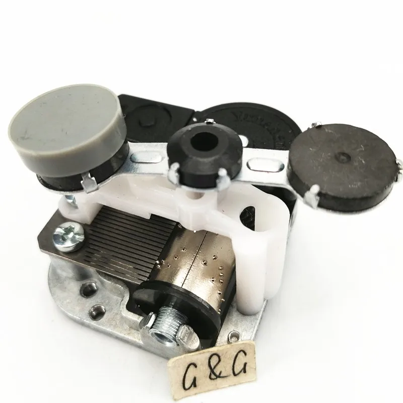 Factory Custom Music Box Song 18 Note Mechanism Hand Crank Wind Up
