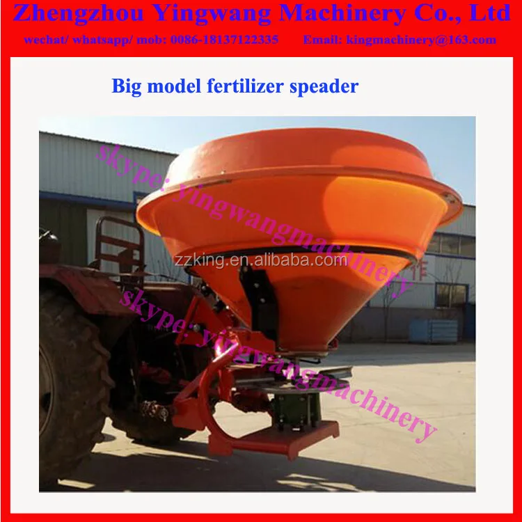 Tractor Using Manure Fertilizer Spreader / Hot Sale Tractor Pto Mounted Fertilizer /salt /sand