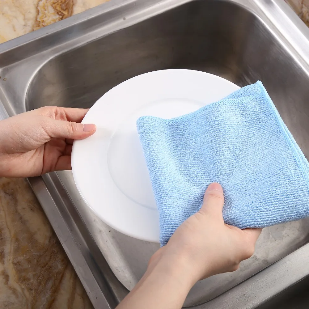 Soft Hand Feel Kitchen Table Wiping Rag With Embroid Wash Drying Towel ...