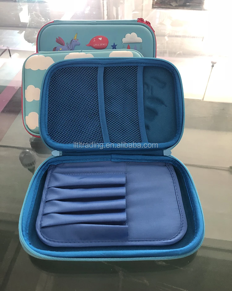 3d Vivid Hard Shell Pencil Case For Kids Custom Wholesale Younger Girls