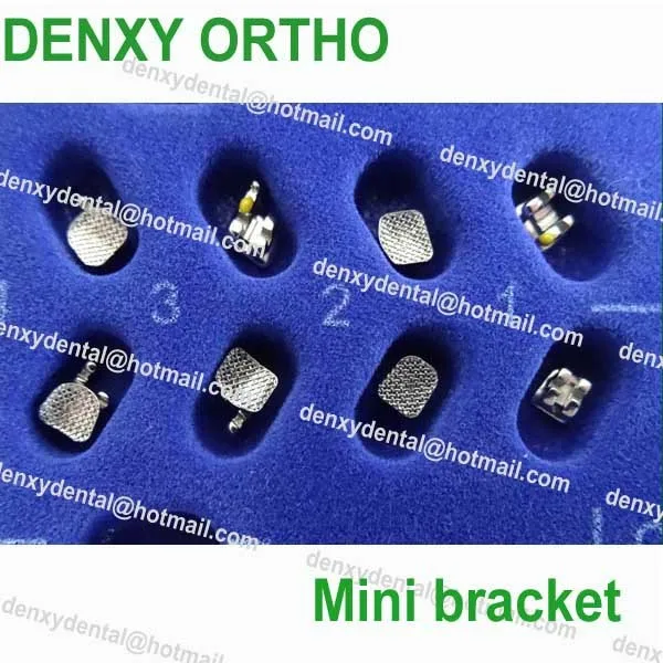 
Denxy ortho Premium metal brackets mini roth 0.018/0.022 prescription orthodontic bracket 