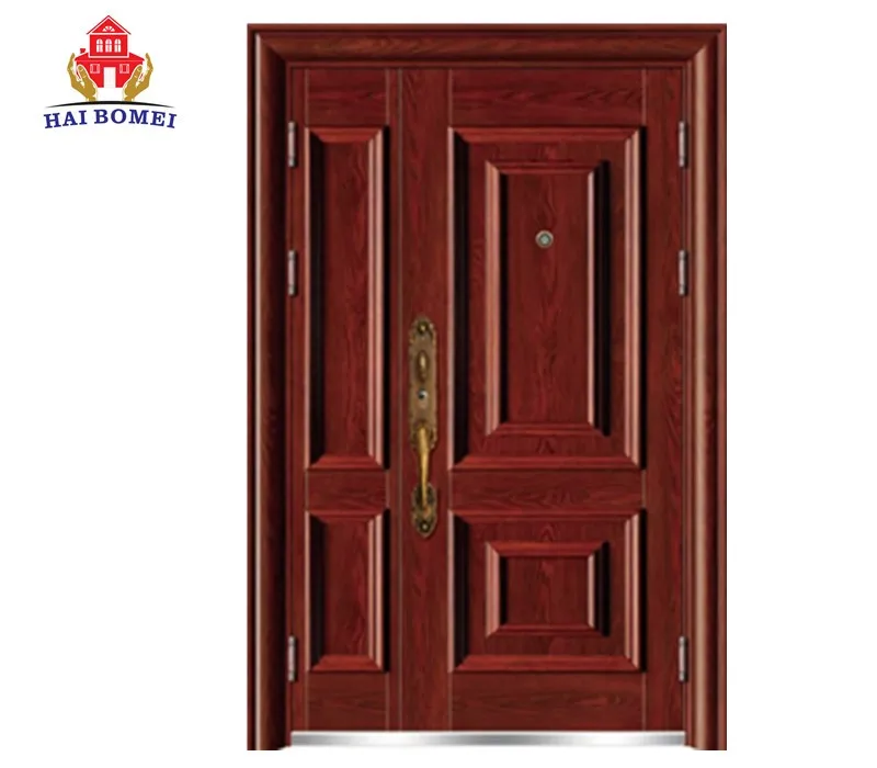 Alibaba Durable De Acero De Diseño Principal Casa Exterior Puerta De