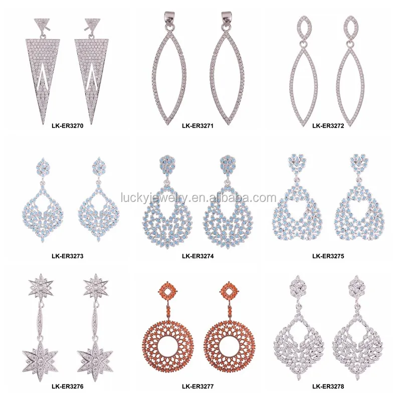 Latest Artificial Earrings Bulk Wholesale Stick On Earrings For Adults