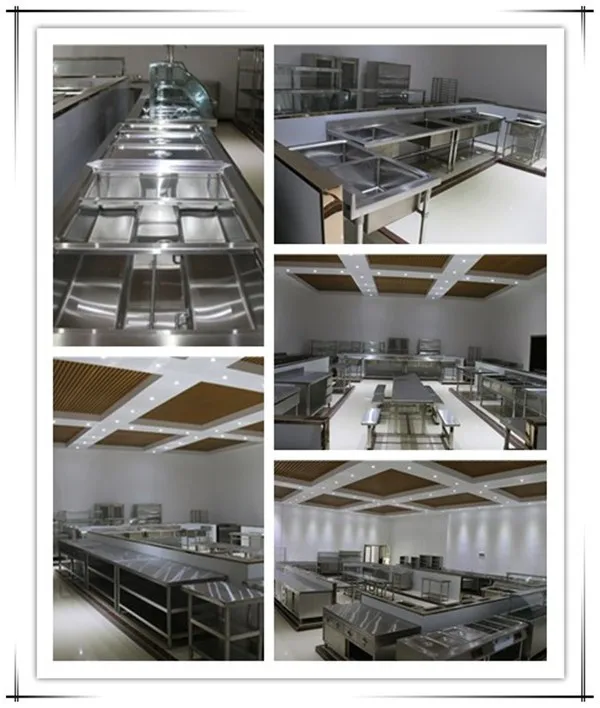 Gabinete De Aço Inoxidável Quatro Portas Punching Cabinet Pour Kitchen