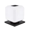 3.7V Voltage IP55 Waterproof Outdoor Minimalist Style 2W 3.5W Garden Post Solar Square Led Main Gate Pillar Light