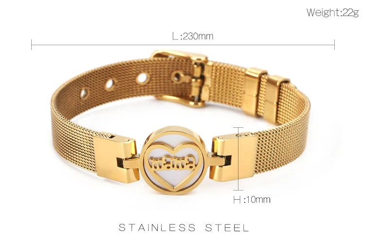 Personalized China Jewelry Manufacturer Qualified Brand New Dubai Style Bracelet Giftsware For Mother