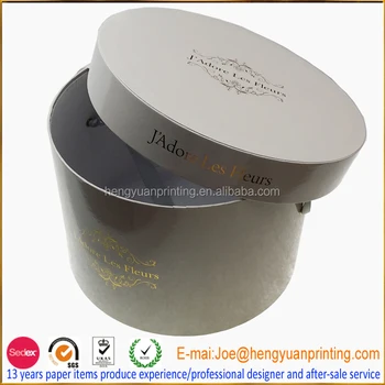 round hat boxes wholesale