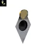 Super high speed cutting turning MCD monocrystal & natural diamond insert for CNC machine lathe insert cutting end mill tool