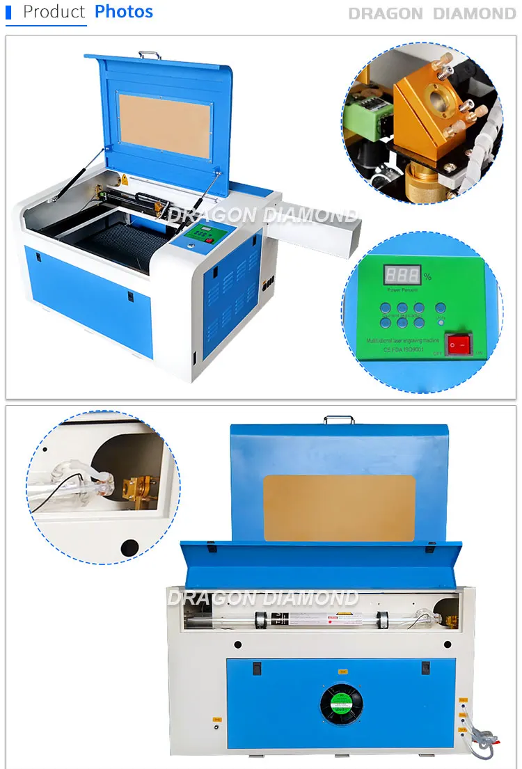 Low Price Portable 60w Hobby Laser Engraver And Cutter For Homeuse