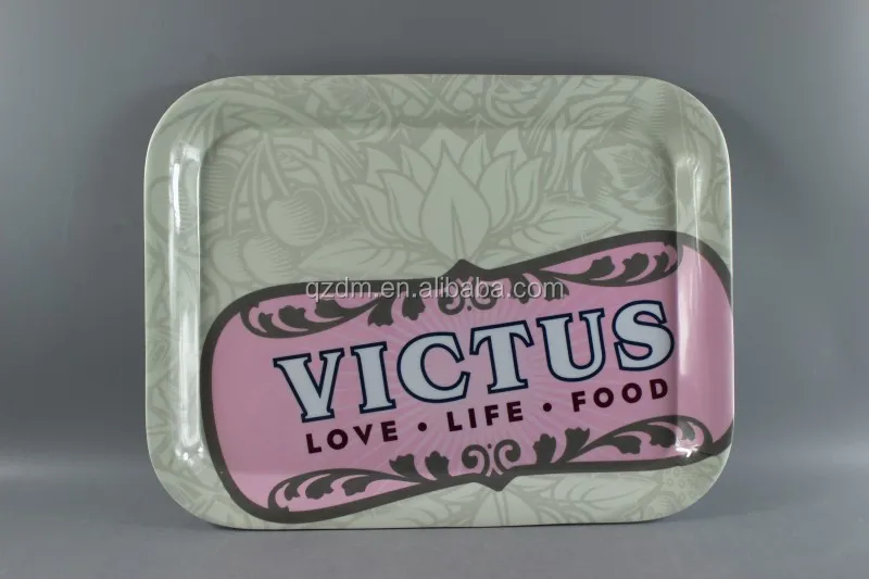 33x25cm Melamine Rectangle Tary Food Serving Tary
