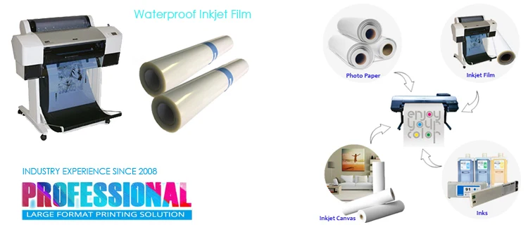 large format transparency printing