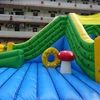 big inflatable animal jumping castle for kids,high quality inflatable castle with slide
