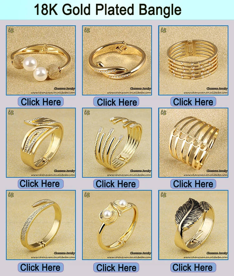 Cheap Wholesale Brazilian Gold Jewelry 18k Gold Filled Bracelets With