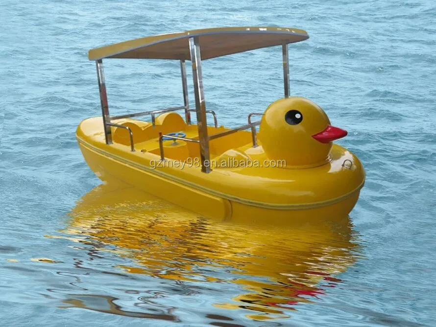 Popular Big Yellow Duck Electricity Boat(m021) Fiberglass Electric