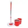 360 rotating self wring double drive liquid bottle spin magic mop with bucket