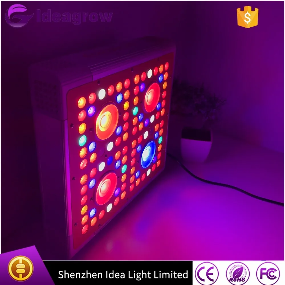 IDEA LIGHT Amazon Hot-selling Daisy Chain Advanced Platinum Full Spectrum 300w 300 watt LED Grow Lights growing kit