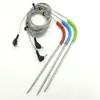 Sharp Bent Probe SS Handle PT100 Temperature Sensor For Meat