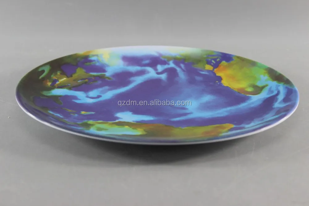 Heavenly body Style Melamine dinner plate