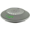 Alarm Clock display wireless bluetooth speaker 2017 qi wireless charger fm radio Phone NFC TF AUX portable bluetooth speaker