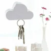 Cloud Shaped Creative Wall Key Hook Hanger magnetic Wooden Key Holder for Home Office