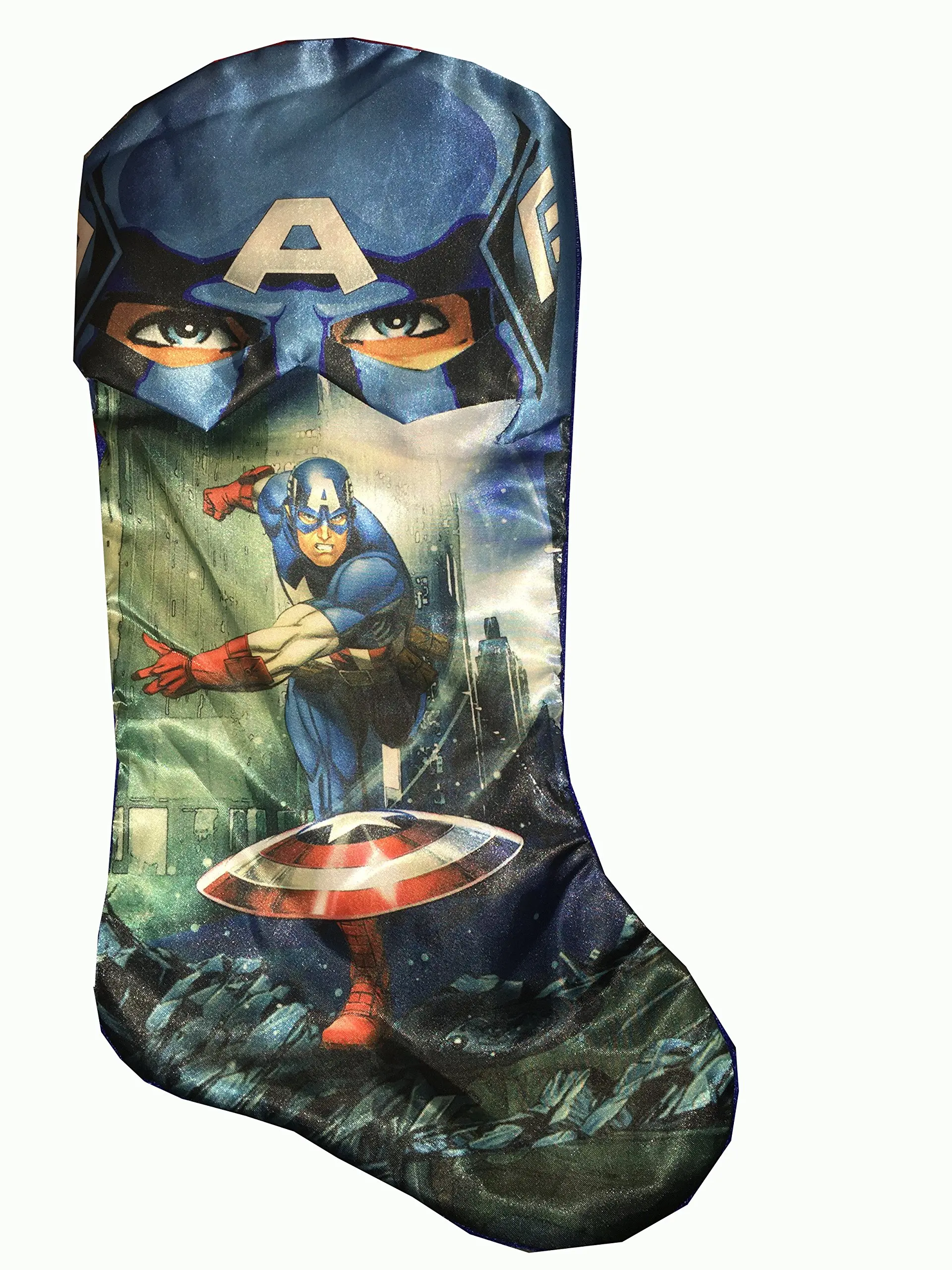 get quotations marvel avengers captain american 19 blue christmas stocking - Blue Christmas Stocking get quotations marvel avengers captain american 19 blue christmas stocking - Blue Christmas Stocking