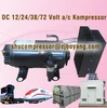 horizontal compressor specially for RV camping car caranvan Mobile house motor home roof top mounted travelling truck air condit