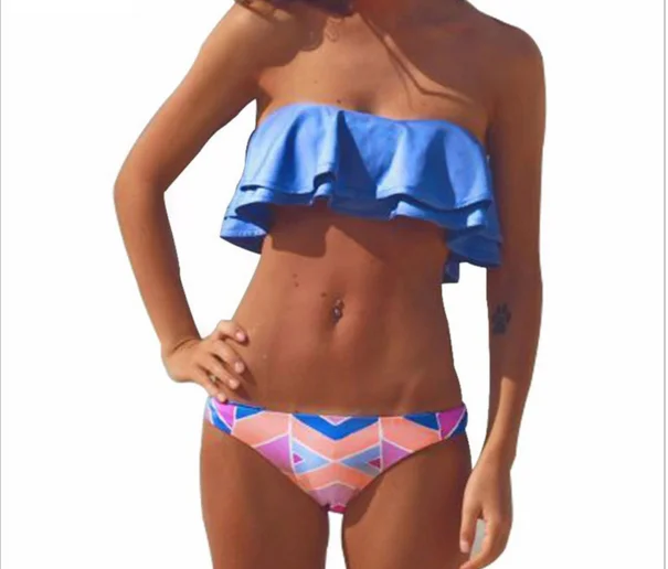 bandeau bikini set sale