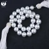 AAA Natural south sea pearl 12-15mm strands white beads