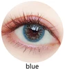 new arrival Vega blue color contact lens contact lenses hot selling cosmetic soft lens made in Korea diameter 14