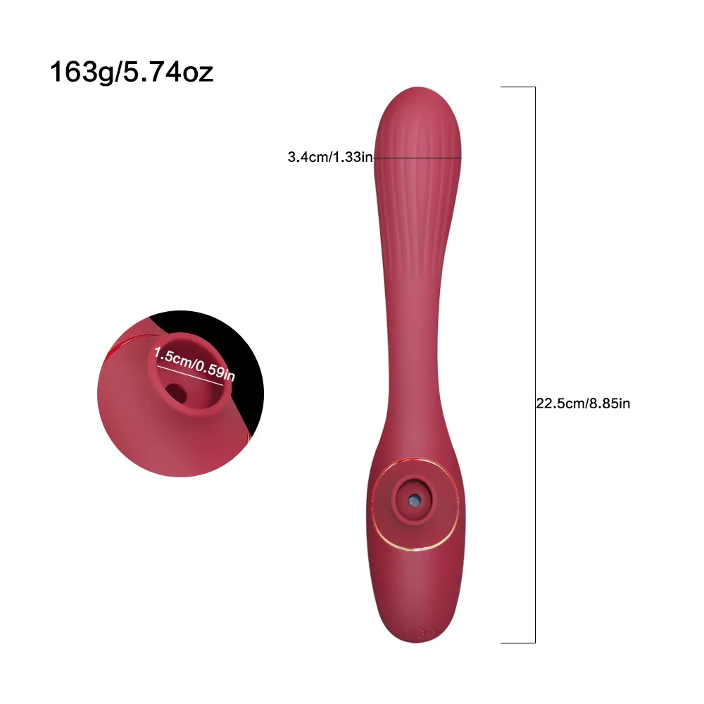 Vagina Vibrator Nipple Sucking Clitoris Stimulation Orgasm Sucker Vibrating Dildo Erotic Adults Sex Toys for Women Sex Shop