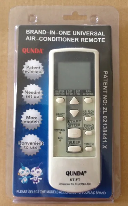 High Quality New Air Conditioner Remote Controller Air-conditioning Remote Control Fujitsu General A/C Remote Control Compatible