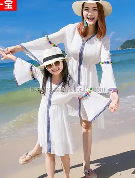 White Beach Dress
