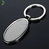 Make Custom Logo Oval Blank Keychain Custom Key Ring
