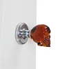 New skull style handle door lock, door knobs for front doors, glass door knobs and handles