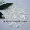 16L White pearl plastic resin four holes shirt button