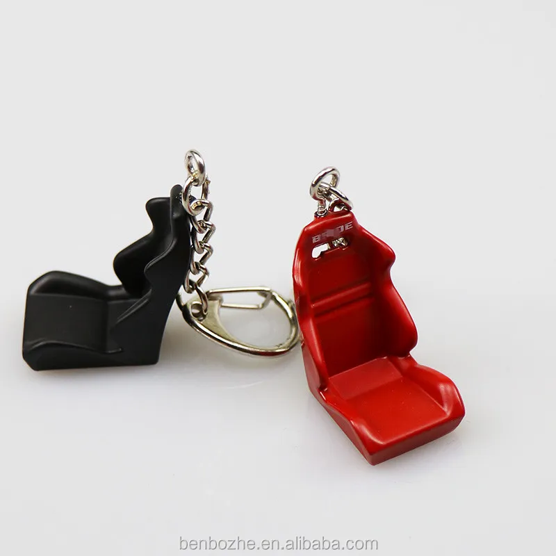Jdm Aluminum Car Chair Racing Seat Keychain Keyring Buy New Design