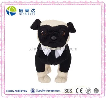 black pug stuffed animal