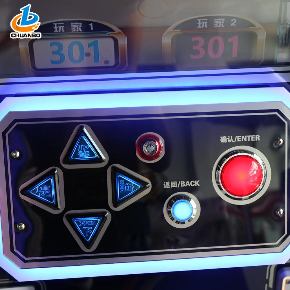Wholesale coin operated arcade game machine electronic dart machine