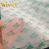 cheap logo print transparent white black garment shoes gift wrapping tissue paper for clothes