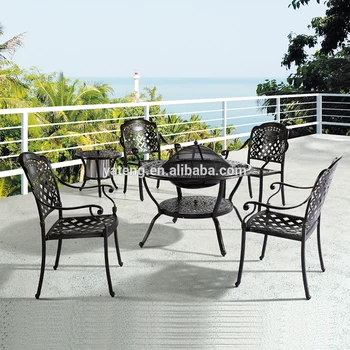 Foshan Gaya Korea Cast Aluminium Meja Dan Kursi Set Furniture Patio Keluarga Bbq Grill Buy Cast Aluminium Meja Bbq Grill Set Keluarga Bbq Furniture Furniture Patio Bbq Product On Alibaba Com