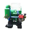 Newest factory price good quality mini combine harvester with crawl