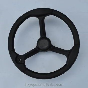 Black Universal Truck Steering Wheel Pu Foam - Buy Steering Wheel,truck 