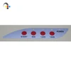 Factory price high quality adhesive membrane keypad overlay label