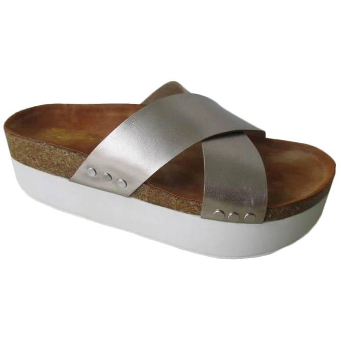 2016 Sandalias planas gruesa suela zapatos nueva baratos llegada pYwrFqp7